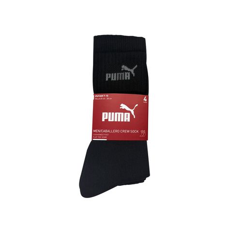 Calcetas para caballero 4pack Negro PUMA