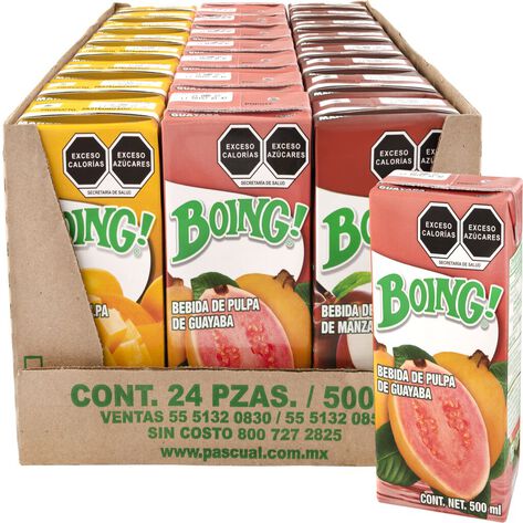 Bebida Sabores Surtidos Boing 24/500 ml