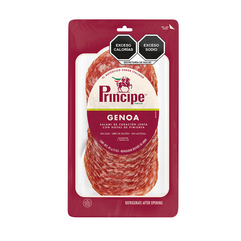 Salami Genoa Rebanado Principe 85 Gr