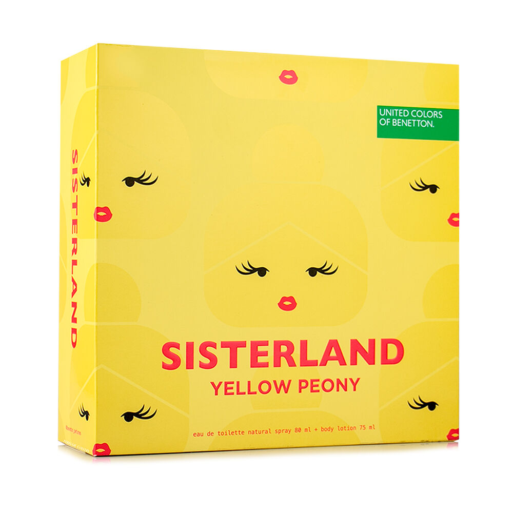 Estuche para Dama Benetton Sisterland Yellow Peony image number 3
