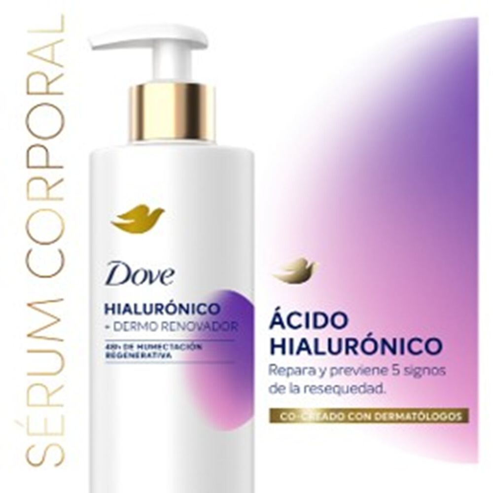 Ser&uacute;m Corporal Hialur&oacute;nico Dove 1 L image number 1