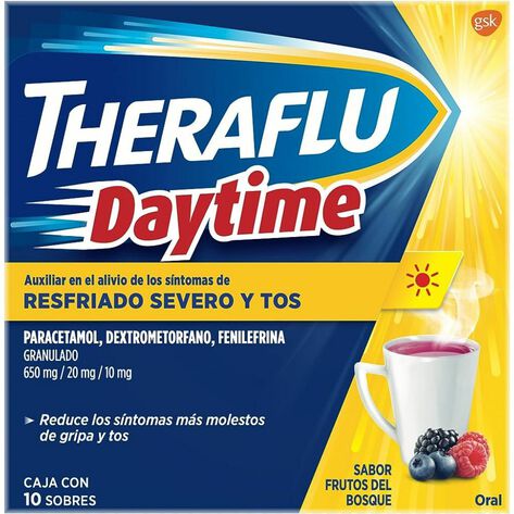 Theraflu Daytime Te Sob Con 10 Pzas