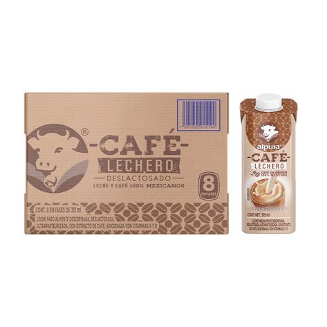Cafe Lechero Alpura 8/315 ml