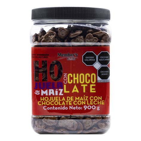 Hojuela de Ma&iacute;z cubierta de chocolate Member's Choice 900 g