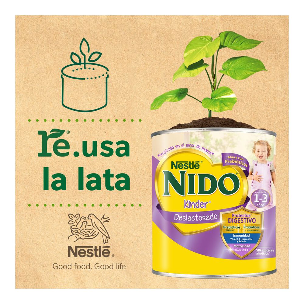 Leche en Polvo Deslactosada Nido K&iacute;nder 2.2 Kg image number 7