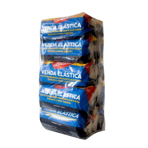 Venda el&aacute;stica Jaloma 10 cm x 5 mts con 10 piezas