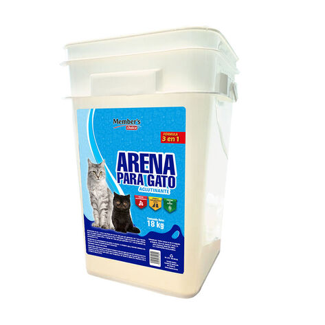 Arena para Gato Member&acute;s Choice 18 Kg