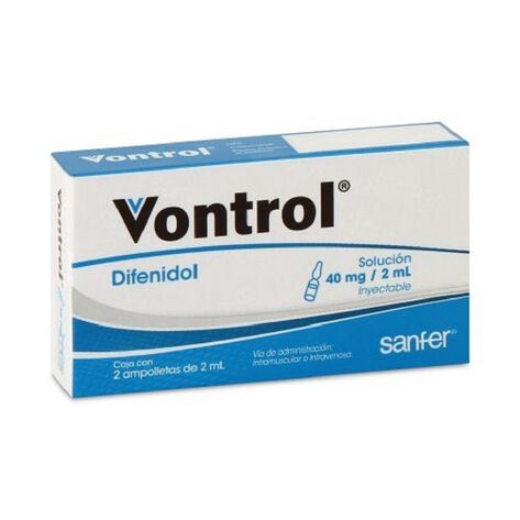 Vontrol 40mg Sol Iny con 2pzas