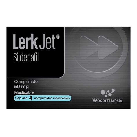 Lerk Jet 50mg Cmpr con 4