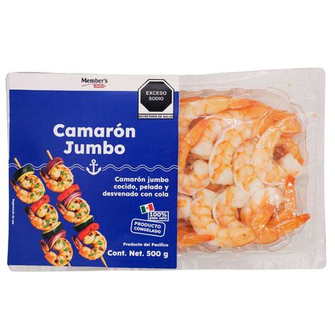 Camar&oacute;n Jumbo Member&acute;s Choice 500 gr