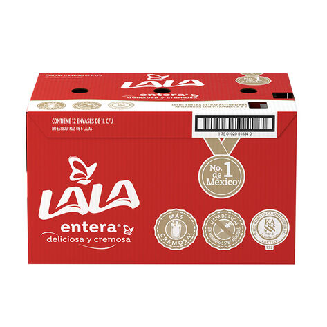 Leche UHT Entera Lala 12/1 L