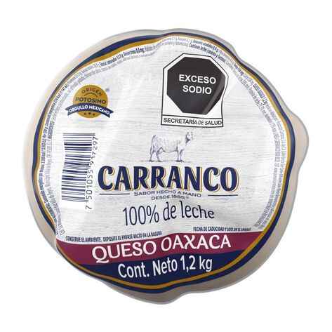 Queso Oaxaca Carranco 1.2 Kg