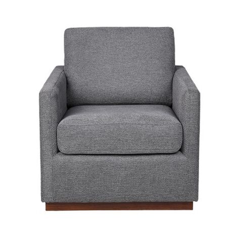 Sill&oacute;n de Acento Giratorio Gris Member's Choice