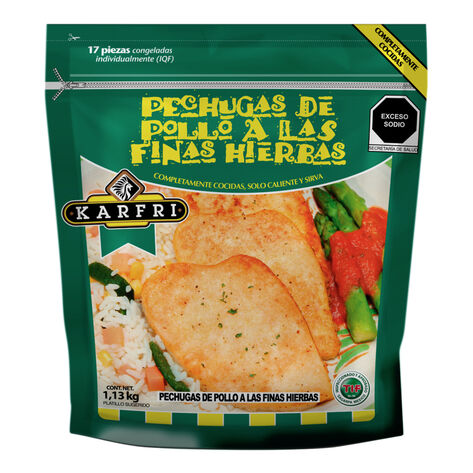 Pechugas a las Finas Hierbas Kar Fri 1.13 Kg