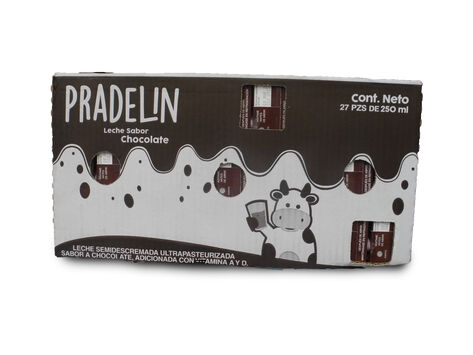 Bebida de Chocolate Pradelin 27 pzas de 250 ml