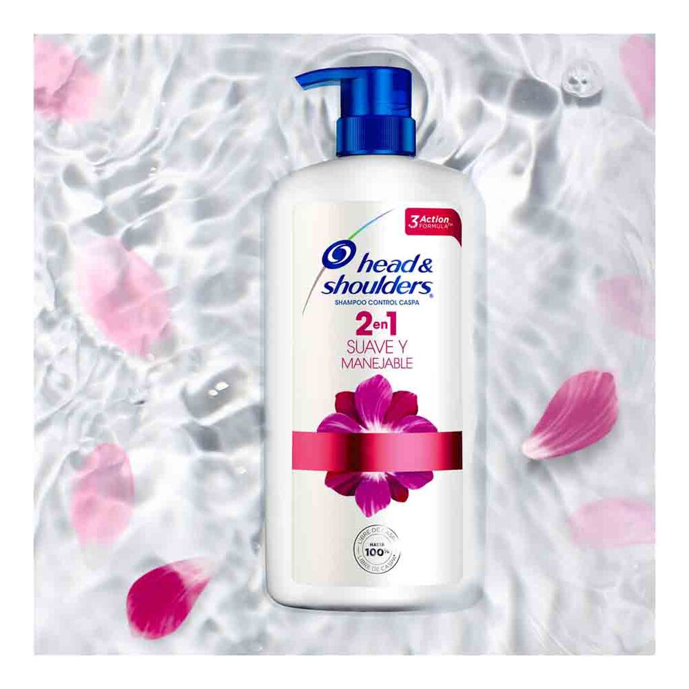 Shampoo Suave y Manejable Head & Shoulders 1 L image number 4