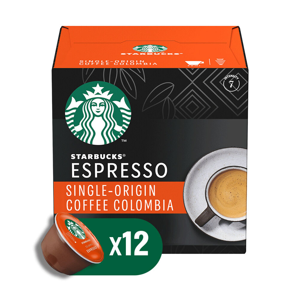 Caf&eacute; en C&aacute;psula Starbucks by Nespresso Single Origin Colombia 12 C&aacute;psulas image number 1