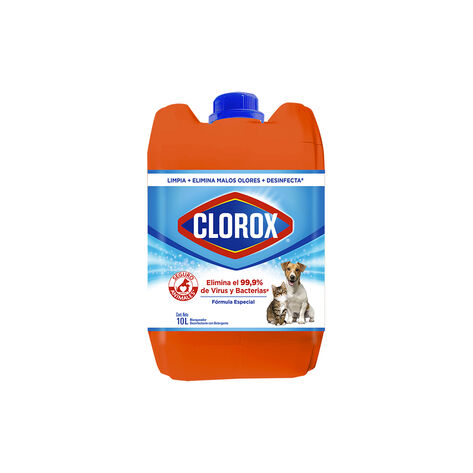 Blanqueador L&iacute;quido Mascotas Clorox 10 L