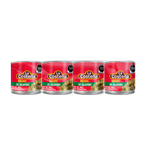 Chiles Jalape&ntilde;os Nachos La Coste&ntilde;a 4/ 380 g