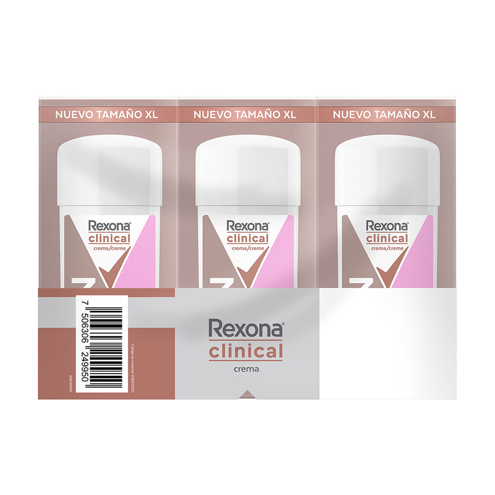 Antitranspirante Clinical Mujer Rexona 3/58 g image number 1