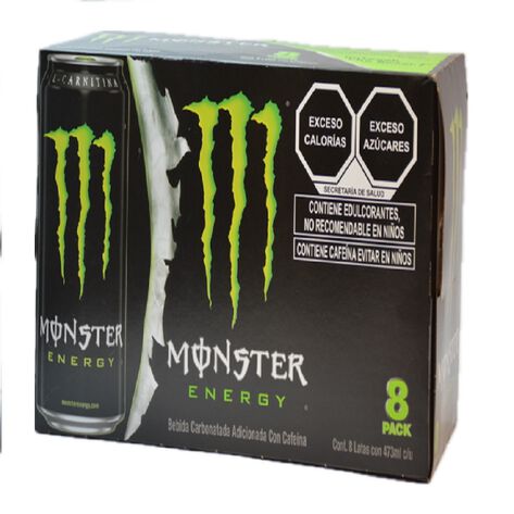 Bebida Energ&eacute;tica Original Monster 8/473 ml