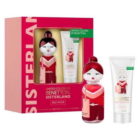 Estuche para dama Benetton Sisterland Red Rose
