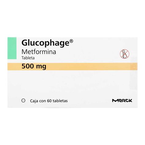 Glucophage 500mg 60 Tab