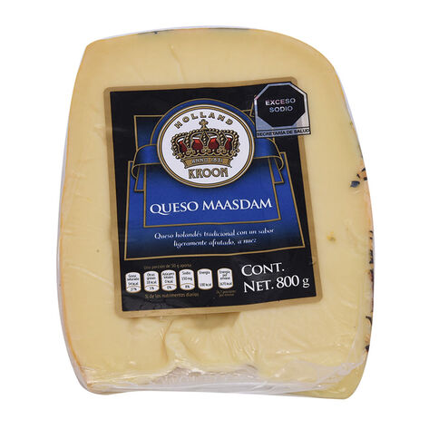 Queso Maasdam Holandes Kroon 800 gr