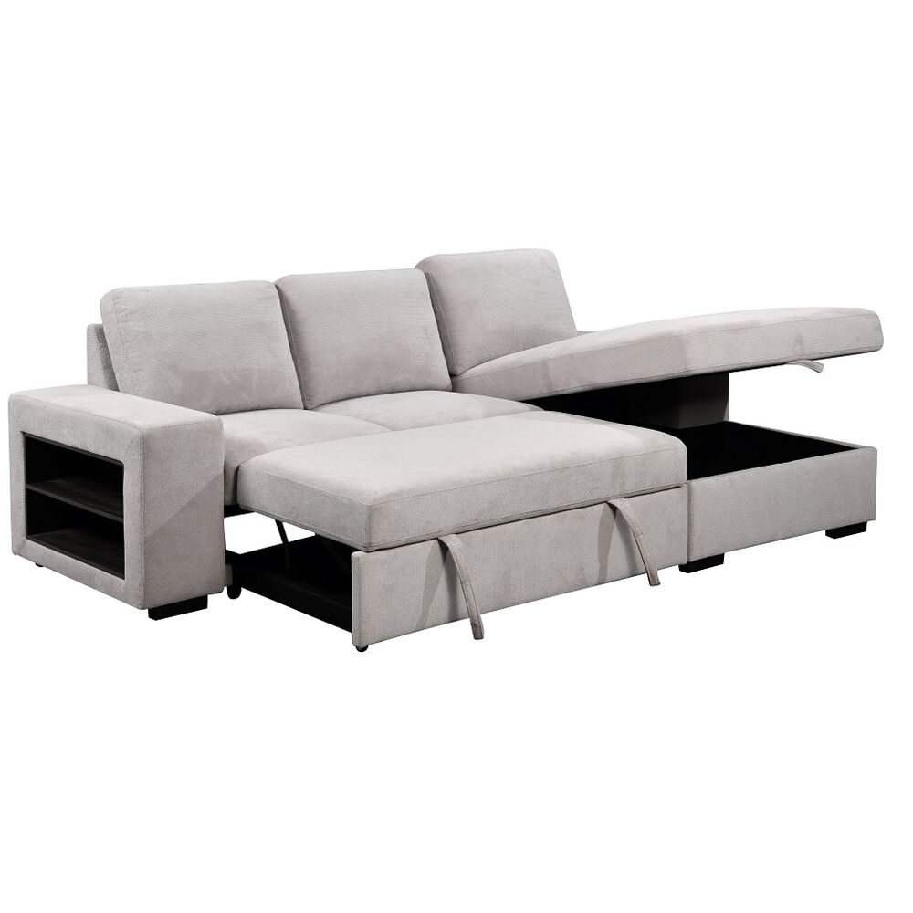 Sala con bajo cama y chaise Lilia image number 1