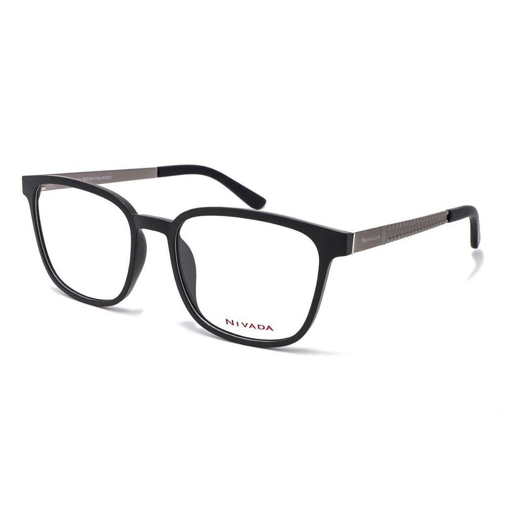 Lente oftalmico con clip para caballero Nivada VNV.31606.DGRY.55 image number 1