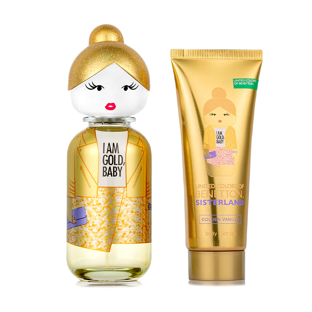Estuche para Dama Benetton Sisterland Golden Vainilla image number 1