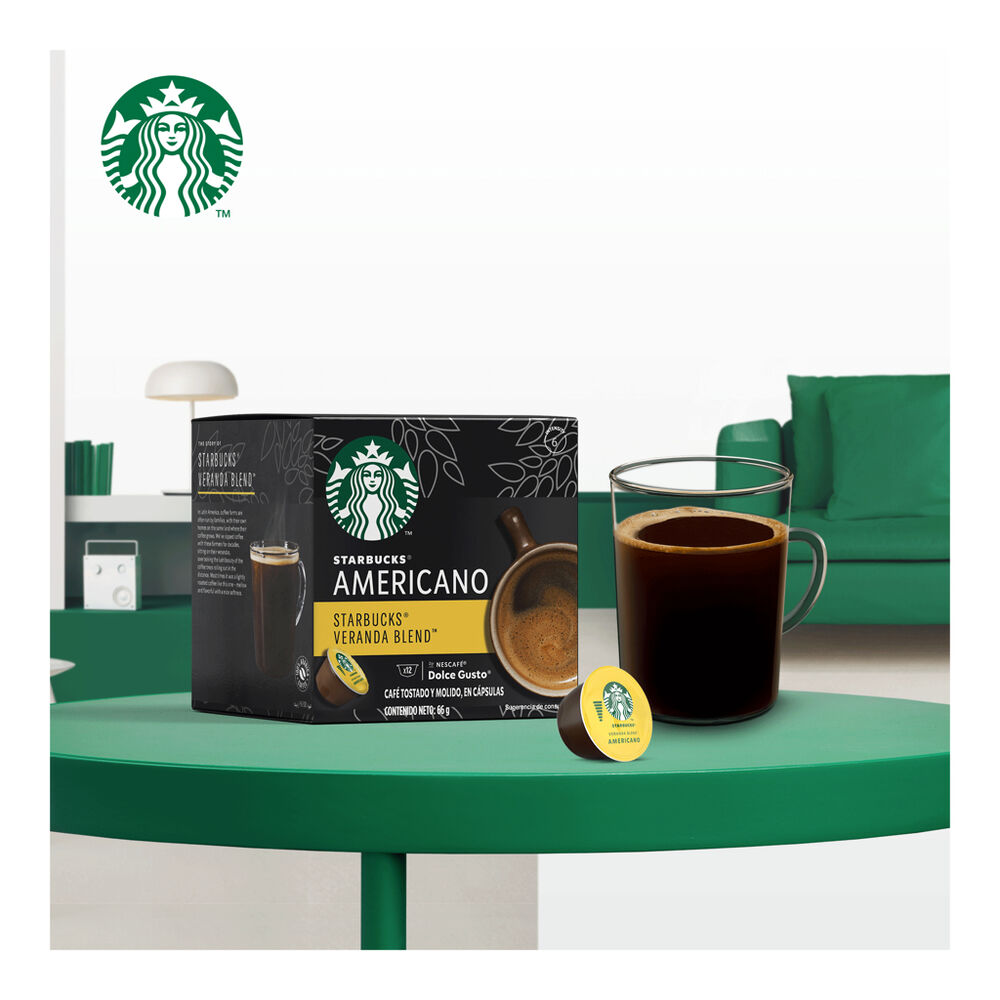 Caf&eacute; en c&aacute;psula Starbucks by Nescaf&eacute; Dolce Gusto Veranda 12 C&aacute;psulas image number 1