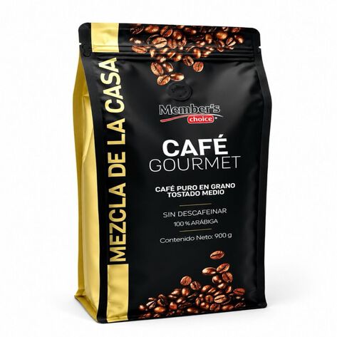 Caf&eacute; en Grano Mezcla de la Casa M.CH. 900 gr