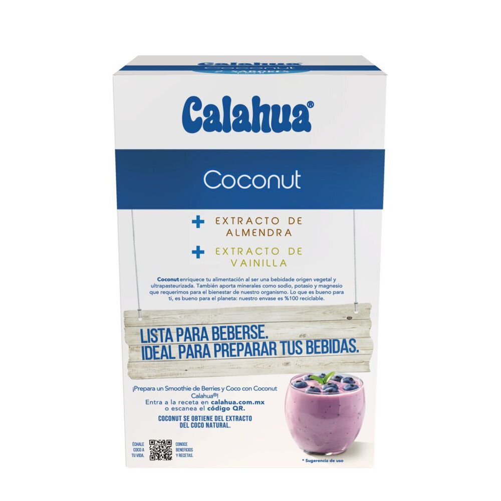 Bebida Vainilla / Almendra Calahua  4/1 L image number 1
