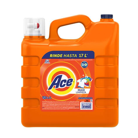 Detergente L&iacute;quido Maxi Limpieza Ace 8.5 L