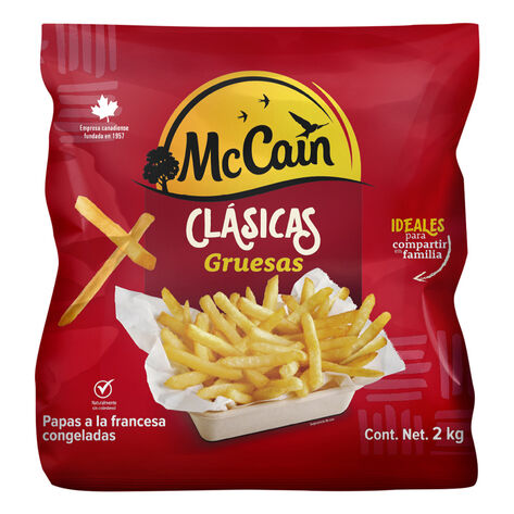 Papa Corte Recto  Mc Cain  2 Kg