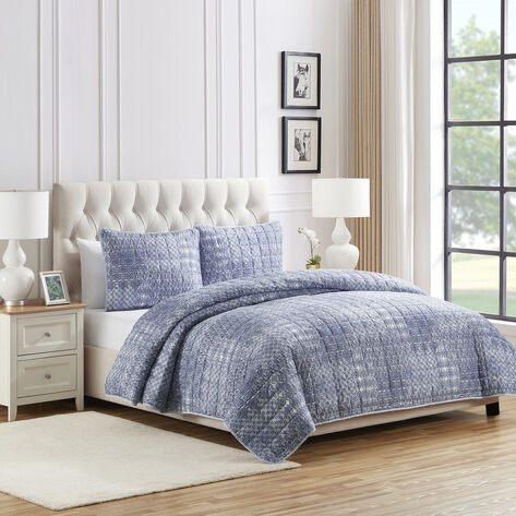 Quilt Set 3pzas King Dream Home