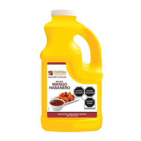 Salsa Mango Habanero Custom Culinary  4.3 Kg