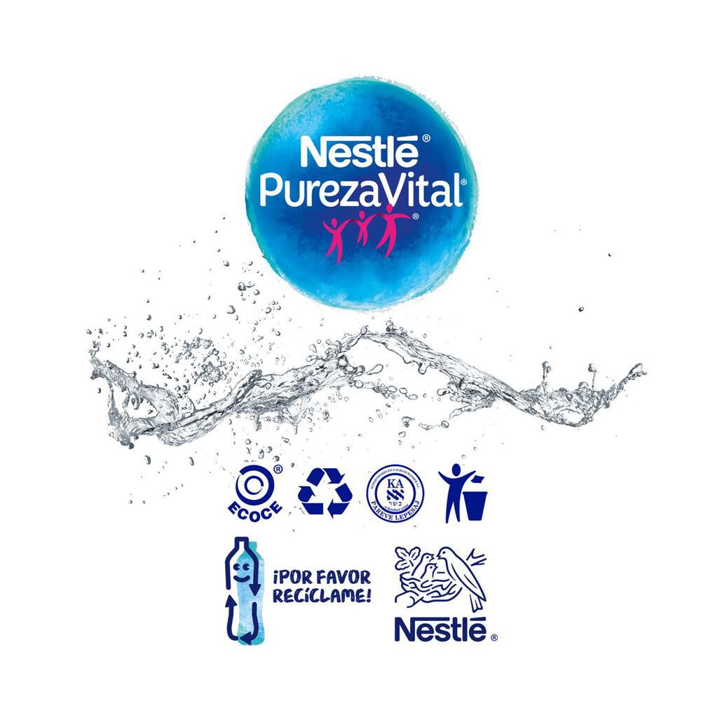 Agua Natural Nestlé Pureza Vital Botella 500ml image number 3