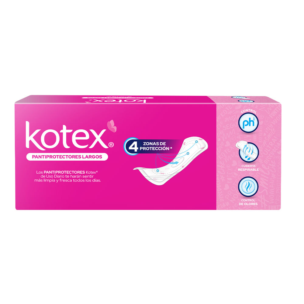 Pantiprotectores Largros Kotex 132 pzas image number 2