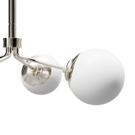 Candelabro 4 Luces Plata