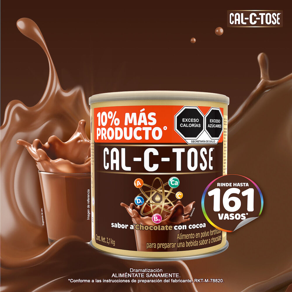 Chocolate en Polvo Cal C Tose 2.1kg image number 3