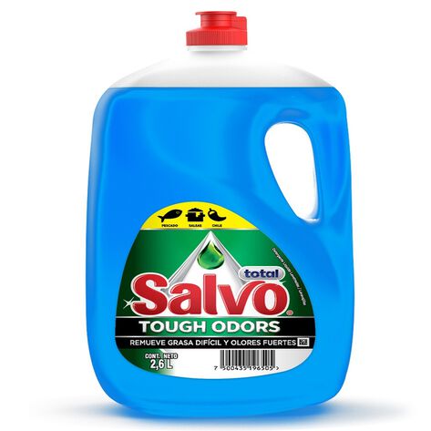 Lavatrastes L&iacute;quido Tough Odors Salvo 2.6 L