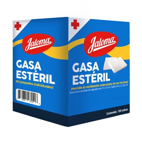 JALOMA GASAS 7.5 X 5 CM C/100 SOBRES