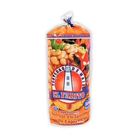 Tostadas de Ma&iacute;z El Farito 3/480 g