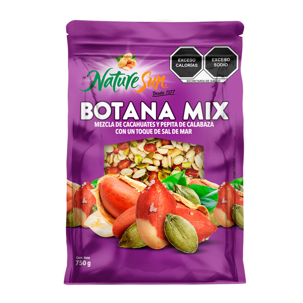 Cacahuate Salado con Pepita Naturasol 750 g image number 1