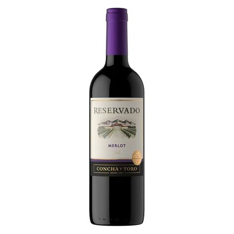 Vino Tinto Concha y Toro Reservado Merlot 750 ml