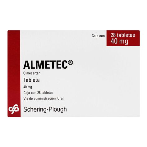 Almetec 40mg Tab 28