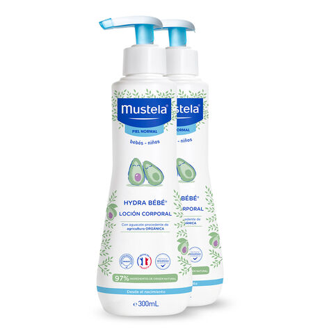 Loci&oacute;n Corporal Hydra Beb&eacute; Mustela 2/300 ml