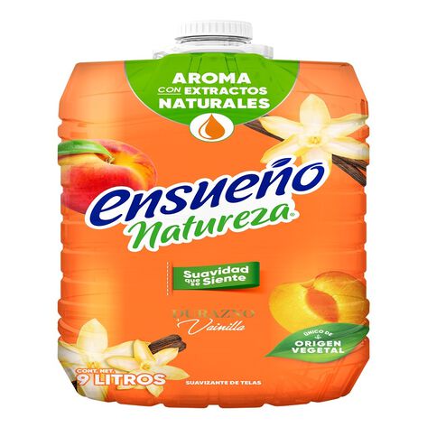 Suavizante Durazno Vainilla Ensue&ntilde;o 9 L
